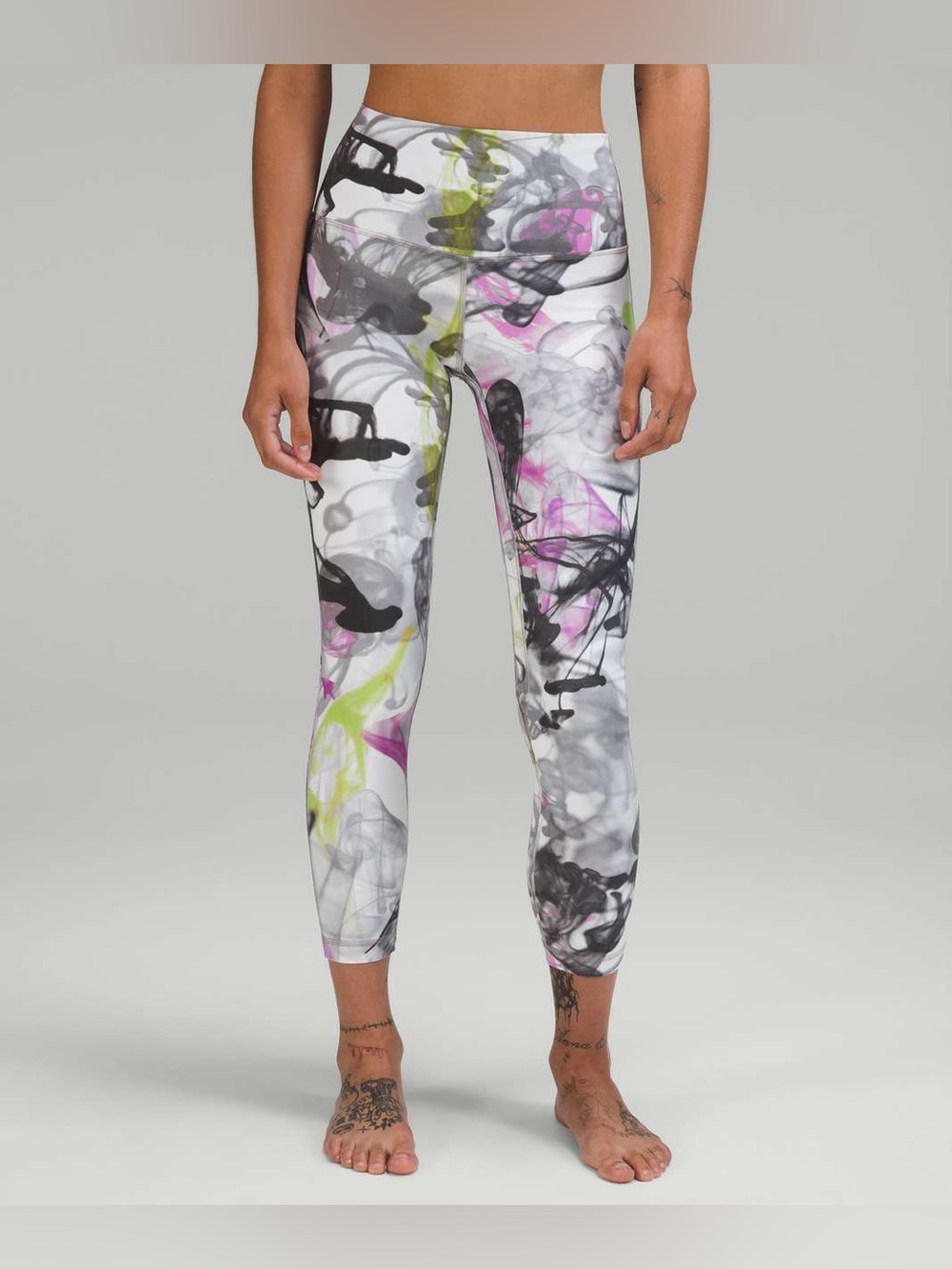 Lululemon Throwback Print Align High-Rise Pant 25" size 0